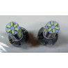 PC579 LED Map Light Bulb Replacement Upgrade with Sockets (2-Pack) ...