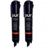 PUR W10186667P Push Button Side-by-Side PBSS Refrigerator Filter (2...